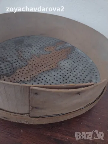 СТАРО ГОЛЯМО МЕТАЛНО СИТО, снимка 6 - Антикварни и старинни предмети - 48994796