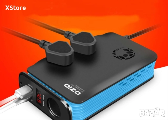 Автомобилен инвертор OZIO, модел LB20D – Inverter-1, снимка 2 - Друга електроника - 52588813