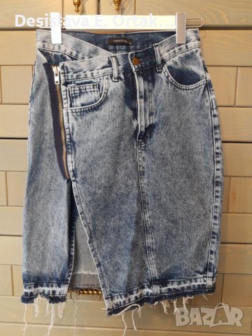 Дънкова пола Trendyol , снимка 2 - Поли - 40893221