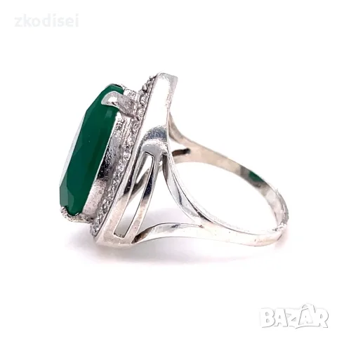 Сребърен дамски пръстен 6.41гр. размер:60 проба:925 модел:40599-3, снимка 2 - Пръстени - 55705876