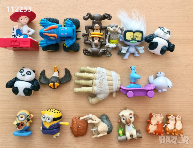 Лот играчки от Mc Donalds и други