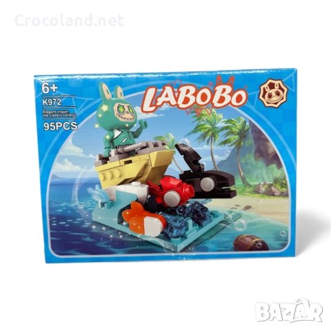 Детски конструктор LABOBO – забавни животинки (4 модела), снимка 3 - Конструктори - 52776485