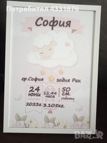 Бебешки визитки и покани за всякакъв повод-персонализиран дизайн, снимка 6 - Други - 53561782