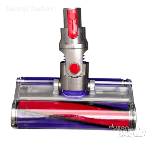 Dyson V7, с MOP за мокро почистване и глави за  гладки повърхности и килими, снимка 2 - Прахосмукачки - 53613663