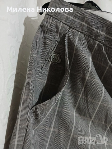 Мъжки панталон каре, снимка 3 - Панталони - 53058713