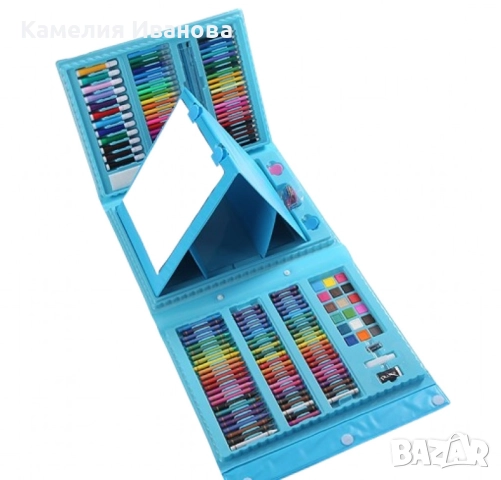 Детски комплект за рисуване , снимка 2 - Рисуване и оцветяване - 52236516