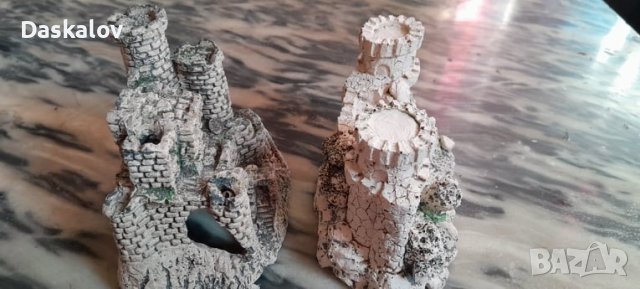 Продавам два замъка  за аквариум, снимка 3 - Оборудване за аквариуми - 41357188