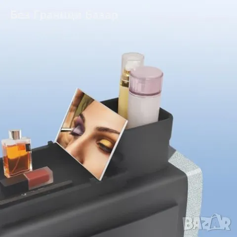 Нов Силиконов поднос за диван с джобове и държач за чаши Организатор, снимка 5 - Други стоки за дома - 47620904