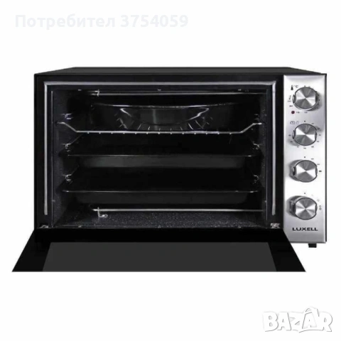 МИНИ ФУРНА , 70л ЧЕРЕН ГРАНИТ LX-9325CTDB,ЧЕРЕН INOX LUXELLLX-9325-CTDX, снимка 6 - Печки, фурни - 53210022