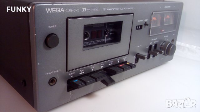 Wega C 3940-2 Stereo Cassette Deck (1978 – 1980), снимка 2 - Декове - 34605185
