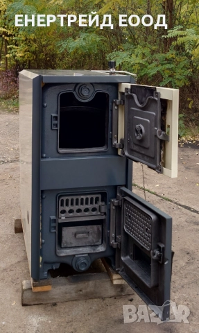 Чугунен котел на твърдо гориво Де Дитрих/De Dietrich 50 kW , снимка 5 - Отоплителни печки - 52153129