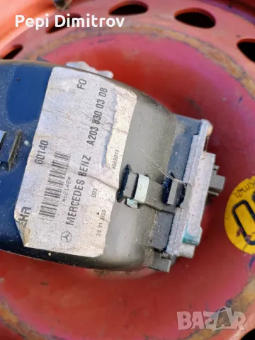 Заден вентилатор парно за Mercedes Benz CLK, W209 2004 г., 2.7 CDI дизел 170 конски сили. N: A203830, снимка 3 - Части - 49410171