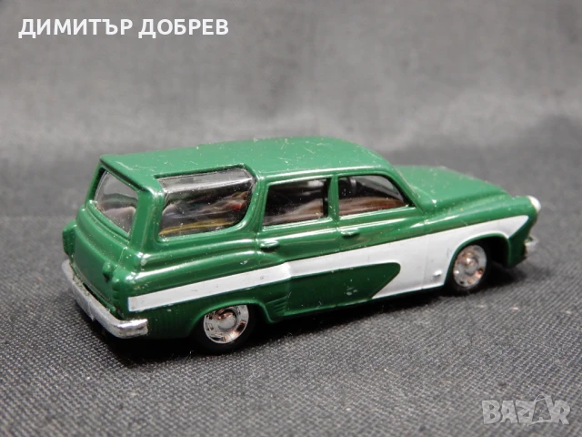 1/64 РЕТРО МЕТАЛНА КОЛИЧКА WARTBURG 311 CAMPING GRELL, снимка 4 - Колекции - 50506483