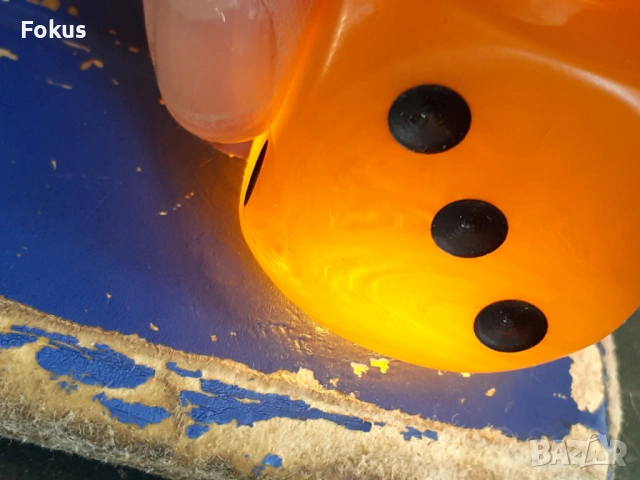 Голям зар стар каталин бакелит 3,4 см., снимка 7 - Антикварни и старинни предмети - 53283048