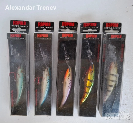 Воблери Rapala TD и TDD, снимка 7 - Такъми - 53691706