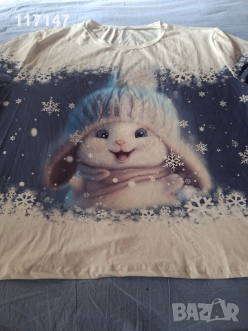 страхотна макси блуза размер 9хл, снимка 2 - Блузи с дълъг ръкав и пуловери - 53411794