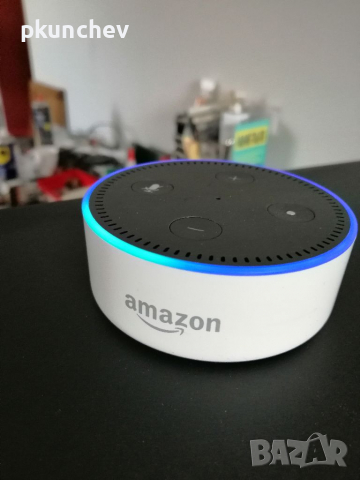 Смарт колонка Amazon Alexa dot gen2, снимка 2 - Bluetooth тонколони - 36161191