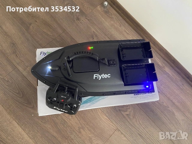 Лодка за захранка Flytec, снимка 2 - Стръв и захранки - 53847034