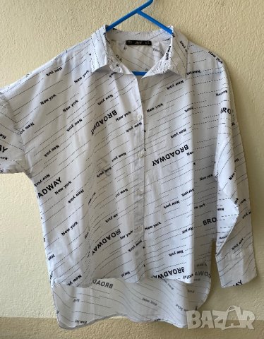 Нова свободна риза Bebe - L, снимка 2 - Ризи - 40921551