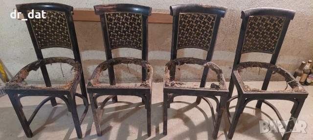 Столове от царско време - 4 броя