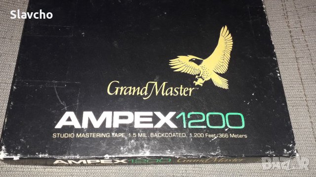 Ролка за магнетофон/ролков дек Ampex 1200, 18sm.540mt./ Made in U.S.A., снимка 6 - Декове - 41479585