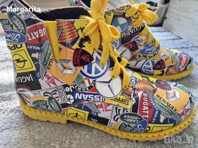 Дизайнерски боти Gabina, снимка 6 - Дамски боти - 53477639