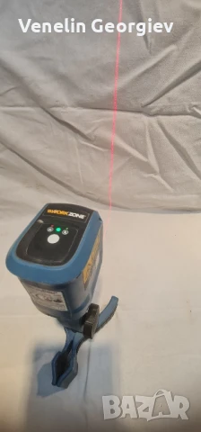 Лазарен нивелир WORKZONE WZ-KLL 10, кръстов, червени линии., снимка 10 - Измервателни инструменти - 50477334