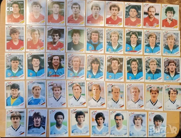 Panini world cup Mexico 86 Espana 82 Панини, снимка 3 - Колекции - 55806378