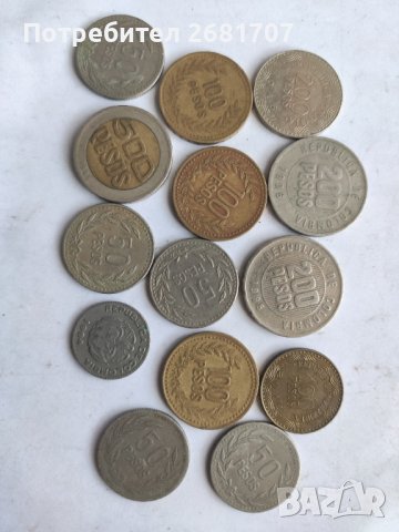 Монети Колумбия 