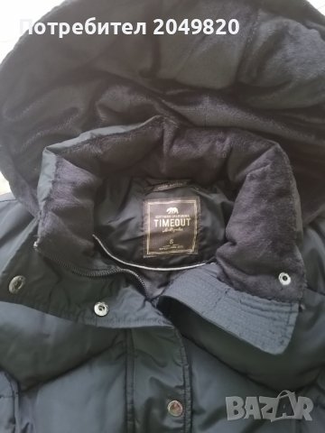 черно зимно яке Timeout, снимка 2 - Якета - 41715709