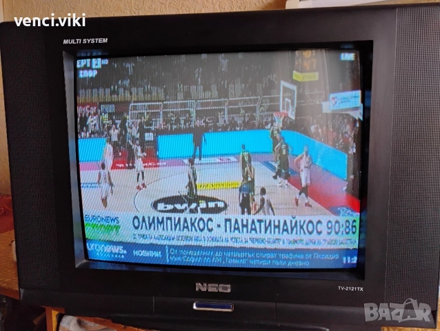 Телевизор Neo 21" инча crt-21", снимка 2 - Телевизори - 52148048