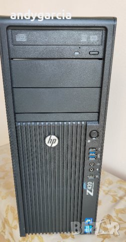 4 Ядра 8 Нишки Xeon E5-1620/16GB RAM/500GB HDD/Quadro FX 3800 1GB/HP Z420 WorkStation станция z420, снимка 3 - Работни компютри - 39781450