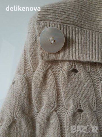 Кашмир. BONGENIE GRIDER. Size M- L Великолепна жилетка Пелерина , снимка 2 - Жилетки - 42642593