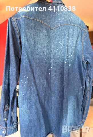 Мъжка Дънкова Риза, снимка 4 - Ризи - 53234887
