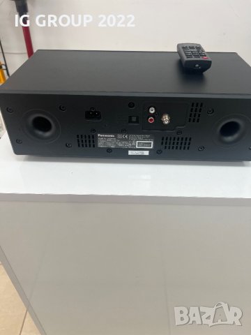 Panasonic SC-DM504EG-K микро Hi-Fi система в черно, 40 W RMS, цифрово радио DAB+, CD, FM радио, Blue, снимка 4 - Аудиосистеми - 41064427