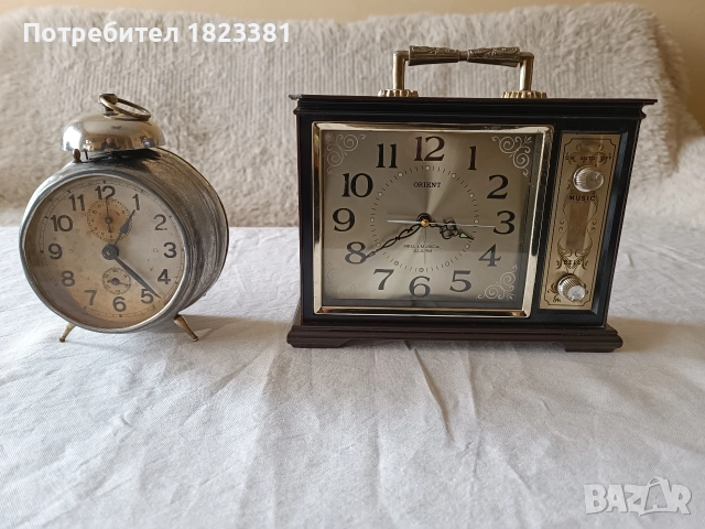 Ретро будилници, снимка 4 - Антикварни и старинни предмети - 52842170