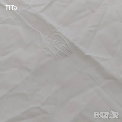 Винтидж бяла 100 % памук, покривка с ръчна дантела, снимка 6 - Покривки за маси - 49510694