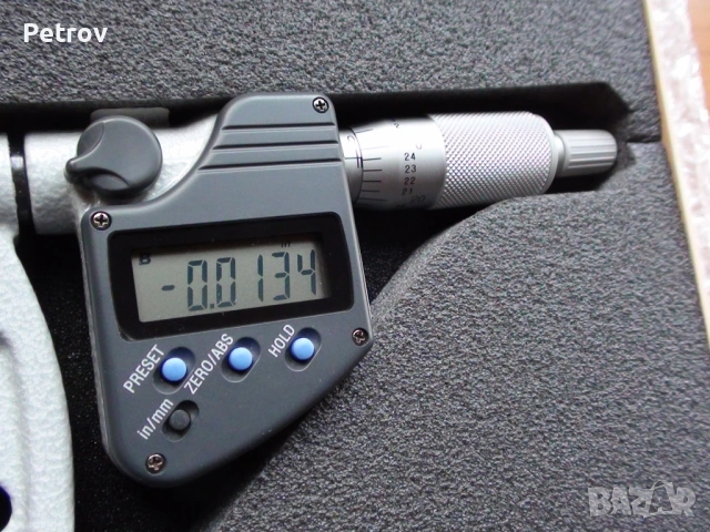 Mitutoyo - MDC-5" MJ - No.293-351 - MADE IN JAPAN - Дигитален Микрометър 5 - 6" / IP 65 - GERMANY !!, снимка 18 - Шублери - 52045474