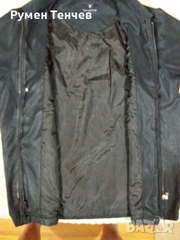 Мъжко яке ,, Ermenegildo Zegna". Размер XL. Искуствена кожа. Перфектно състояние. , снимка 18 - Якета - 39152465