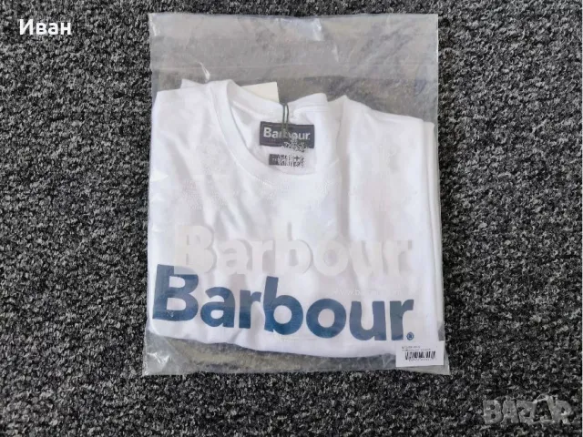 Нова ! Barbour Мъжка тениска, снимка 4 - Тениски - 47645456