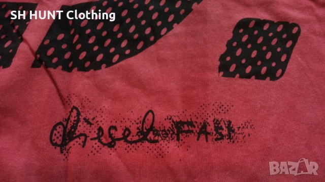 DIESEL Mens Original T-Shirt размер L мъжка оригинална тениска 28-59, снимка 7 - Тениски - 52730217