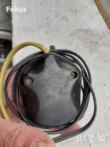 Стара немска нациска трупка,радио, радиостанция WW2 бакелит, снимка 3 - Антикварни и старинни предмети - 53384567