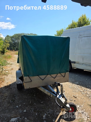 Продавам ремарке 750 кг., снимка 3 - Ремаркета - 51644068