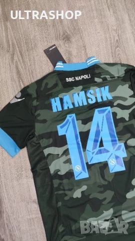 Napoli size S Футболна фланелка на Наполи, снимка 7 - Футбол - 51391454