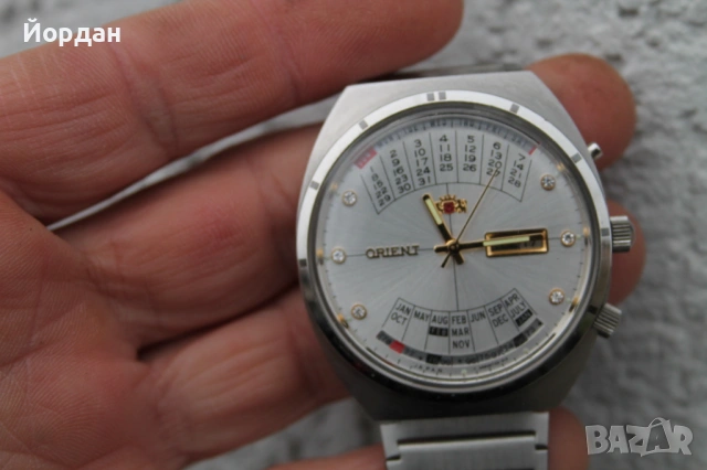 Мъжки часовник ''Orient'' календар, снимка 13 - Мъжки - 53274792