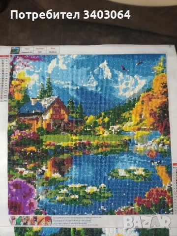 Продавам 5D диамантени гоблени подходящи за всеки повод  и всеки дом, снимка 3 - Гоблени - 53657896