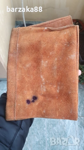 Стара кожена чанта + Калъфче за ключове, снимка 7 - Колекции - 53677186