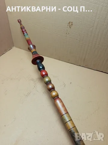 Соц Стара Дървена Хурка., снимка 9 - Антикварни и старинни предмети - 50393696