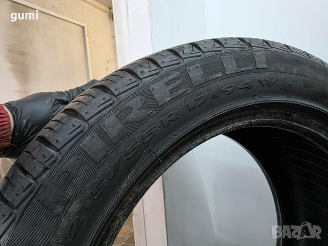 4бр летни гуми 215/55/17 PIRELLI L04636 , снимка 6 - Гуми и джанти - 53094315