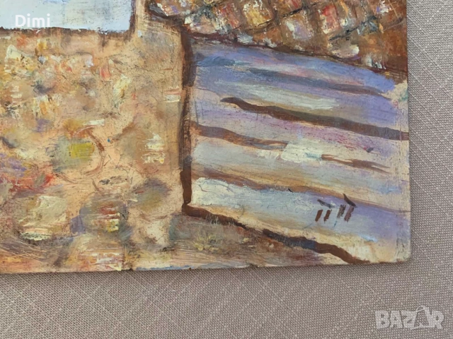 ПЕТЪР ПЕТРОВ (1908 - 1978) масло, снимка 2 - Картини - 52858649